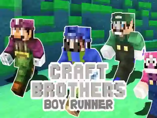 游戏Craft Bros Boy Runner在线