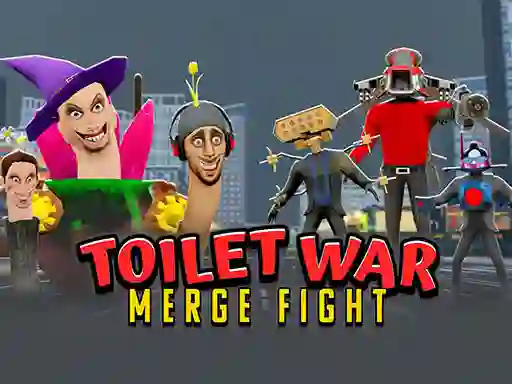 游戏Toilet War: Merge Skibidi在线