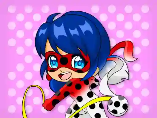 游戏Chibi Dottedgirl Coloring Book在线