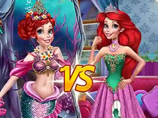 游戏Mermaid vs Princess在线