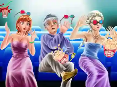 游戏Ice Family Movie Night在线