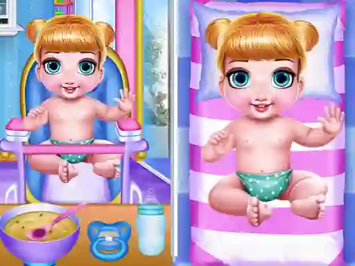 游戏Princess New Born Twins Baby Care在线