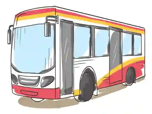 游戏Cartoon Bus Slide在线