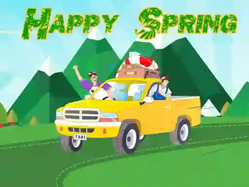 游戏Happy Spring Jigsaw Puzzle在线