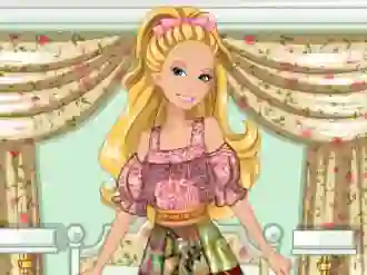 游戏Barbie's Patchwork Peasant Dress在线