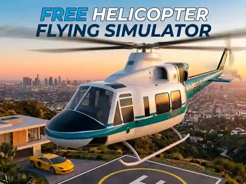 游戏Free Helicopter Flying Simulator在线