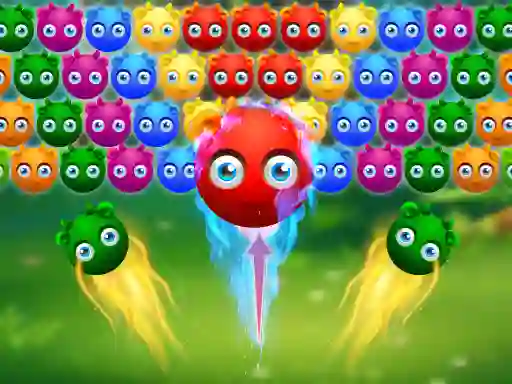 游戏Cute Monster Bubble Shooter在线