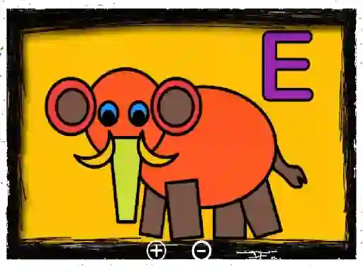 游戏Easy Kids Coloring Letters在线