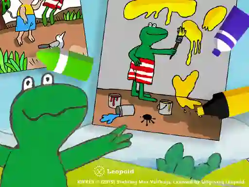 游戏Coloring Kikker在线
