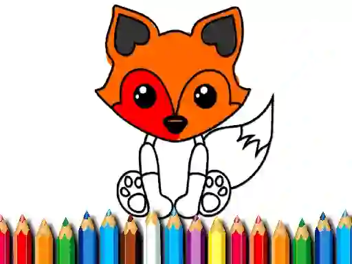 游戏Fox Coloring Book在线
