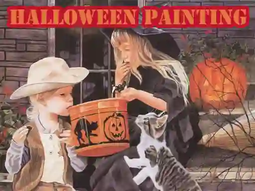 游戏Halloween Painting在线