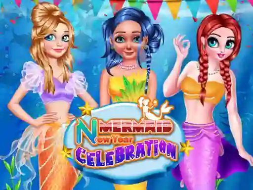 游戏Mermaid New Year Celebration在线