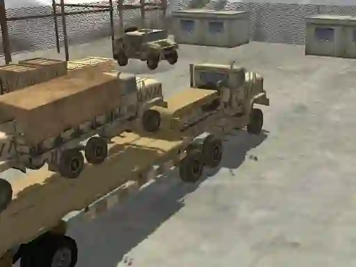 游戏Transport Army vehicle truck driving在线