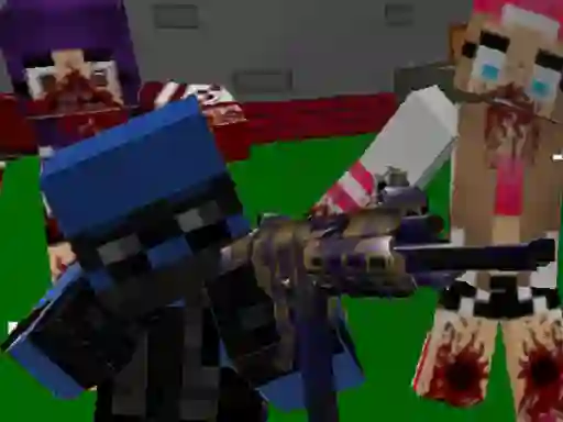 游戏Blocky Combat Special Forces: Zombie Apocalypse在线