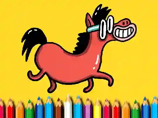 游戏Back To School: Pony Coloring Book在线