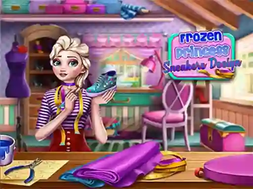游戏Frozen Princess Sneakers Design在线