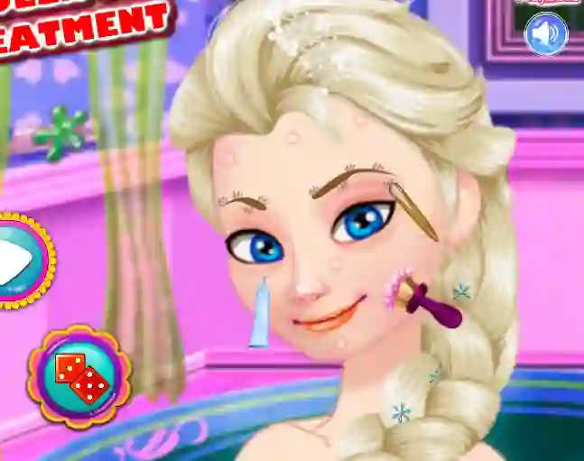 游戏Ice Queen Acne Treatment在线