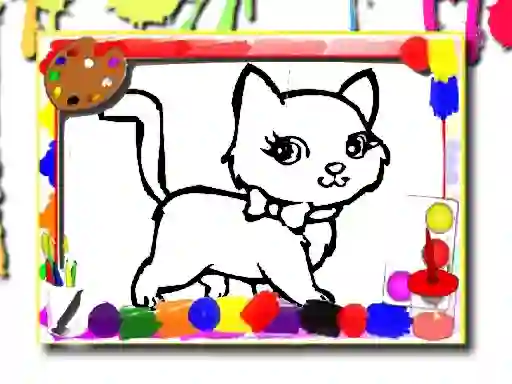 游戏Sweet Cats Coloring在线