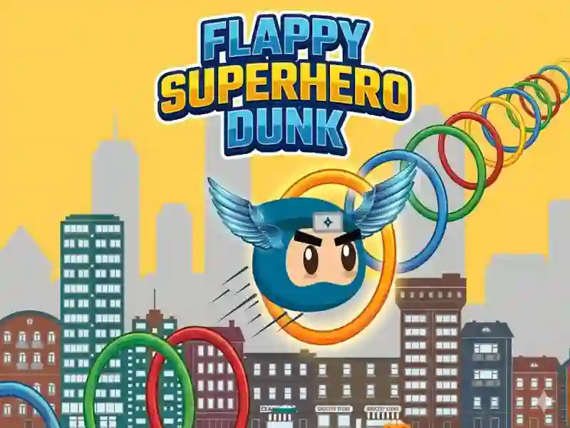 游戏Flappy Superhero Dunk在线