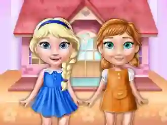 游戏Ellie And Annie Doll House在线