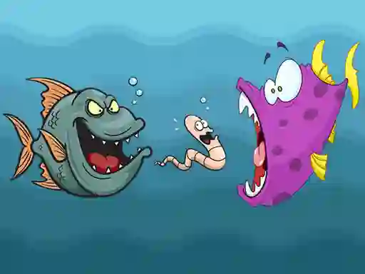 游戏Angry Fish Coloring在线