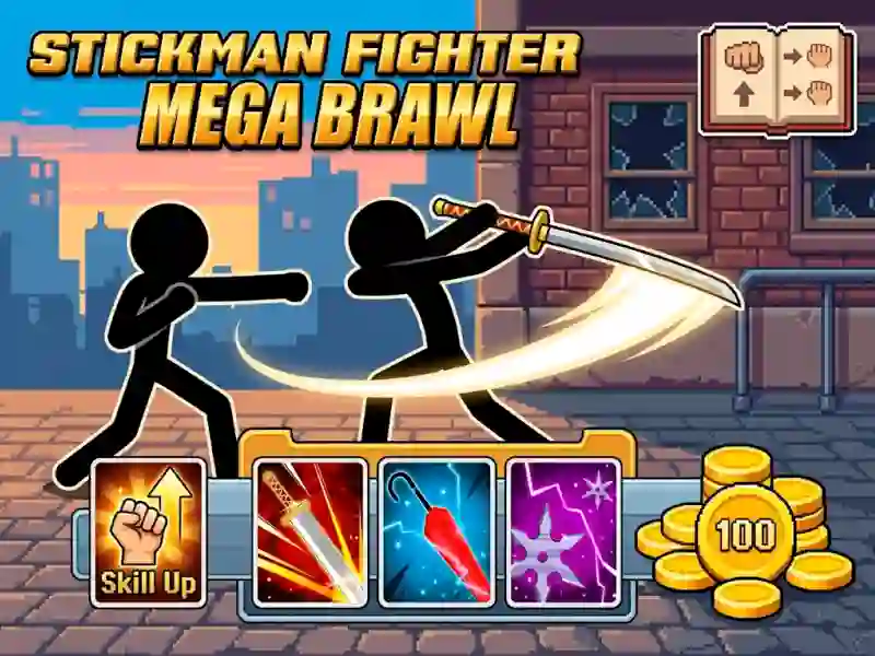 游戏Stickman Fighter Mega Brawl在线