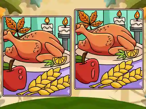 游戏Thanksgiving Spot The Differences在线