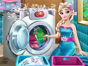 游戏Ice Queen Laundry Day在线