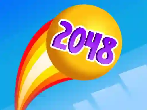 游戏Rainbow Balls 2048在线