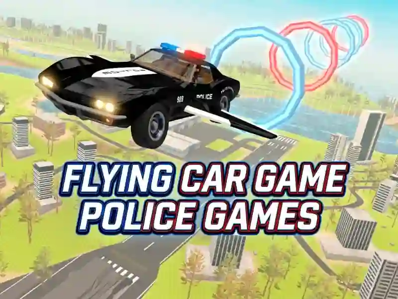 游戏Flying Car Game Police Games在线