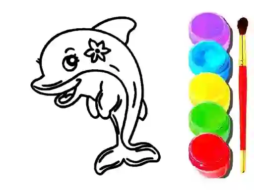 游戏Dolphin Coloring Book在线