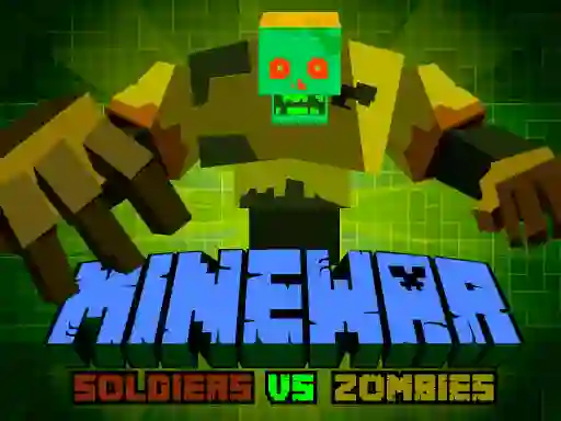 游戏Minewar Soldiers vs Zombies在线