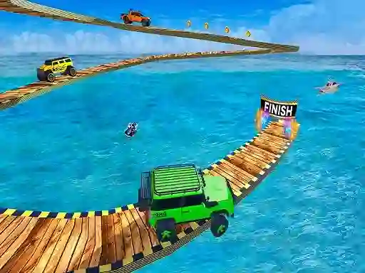 游戏Impossible Tracks Jeep Stunts Driving在线