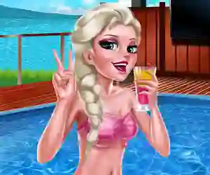 游戏Ice Queen Pool Day在线