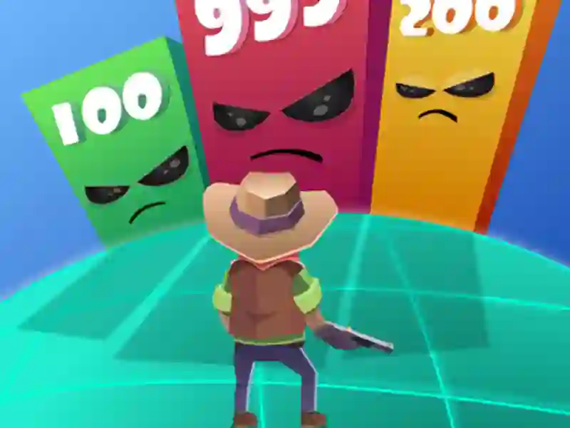 游戏Shoot Block Rush 3D在线