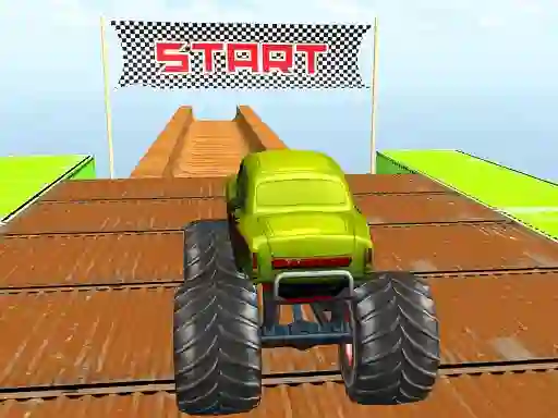 游戏Mega ramp Monster truck在线