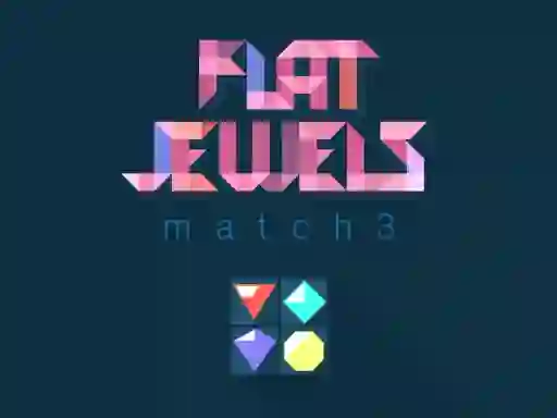 游戏Flat jewels match 3在线