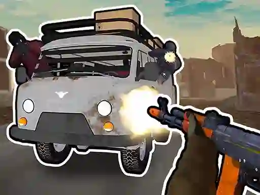 游戏Road Chase. Shooter Realistic Guns在线