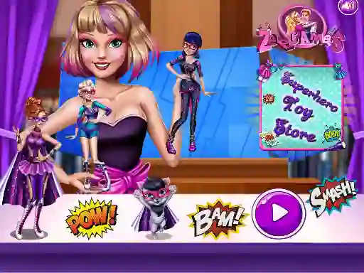 游戏Superhero Toy Shop在线