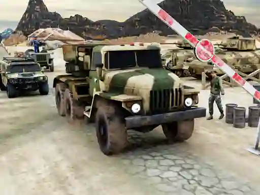 游戏Army Machine Transporter Truck在线