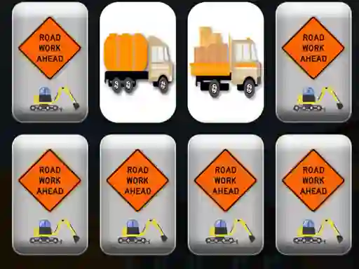游戏Work Trucks Memory在线