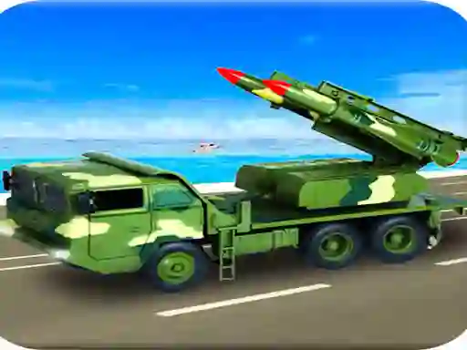 游戏Us Army Missile Attack Army Truck Driving Games在线