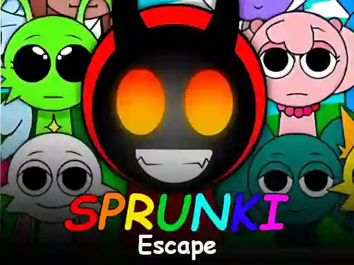 游戏Sprunki 3D Escape在线