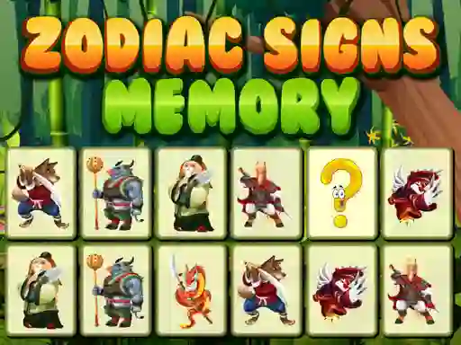 游戏Zodiac Signs Memory在线