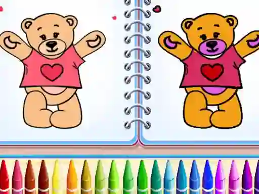 游戏Cute Teddy Bear Colors在线