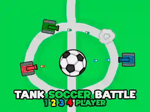 游戏Tank Soccer Battle 1 2 3 4 Player在线