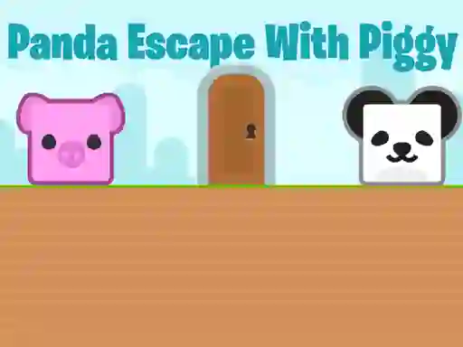 游戏Panda Escape With Piggy在线