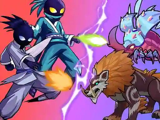 游戏Stick Ninja Survival在线