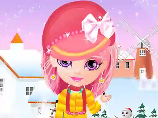 游戏Baby Halen Winter Dress Up在线