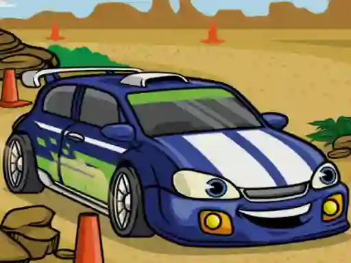 游戏Racing Cartoons Jigsaw在线